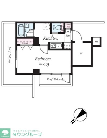 ARTESSIMO SHIMURASAKAUEの物件間取画像